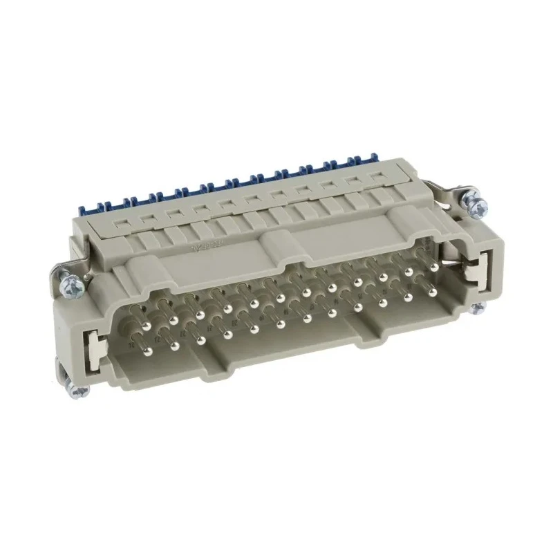 HARTING Heavy Duty Power Connector Insert, 16A, Han ES Press Series Male, 24 Contacts 09330242648