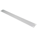 RS PRO Unpainted Aluminium Front Server Rack Cabinet Blanking Panel 1U 482.6 mm Length 43.7 mm Width 439-3198