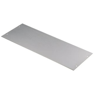 RS PRO Unpainted Aluminium Front Server Rack Panel 4U 482.6 mm x 177 mm 439-3227