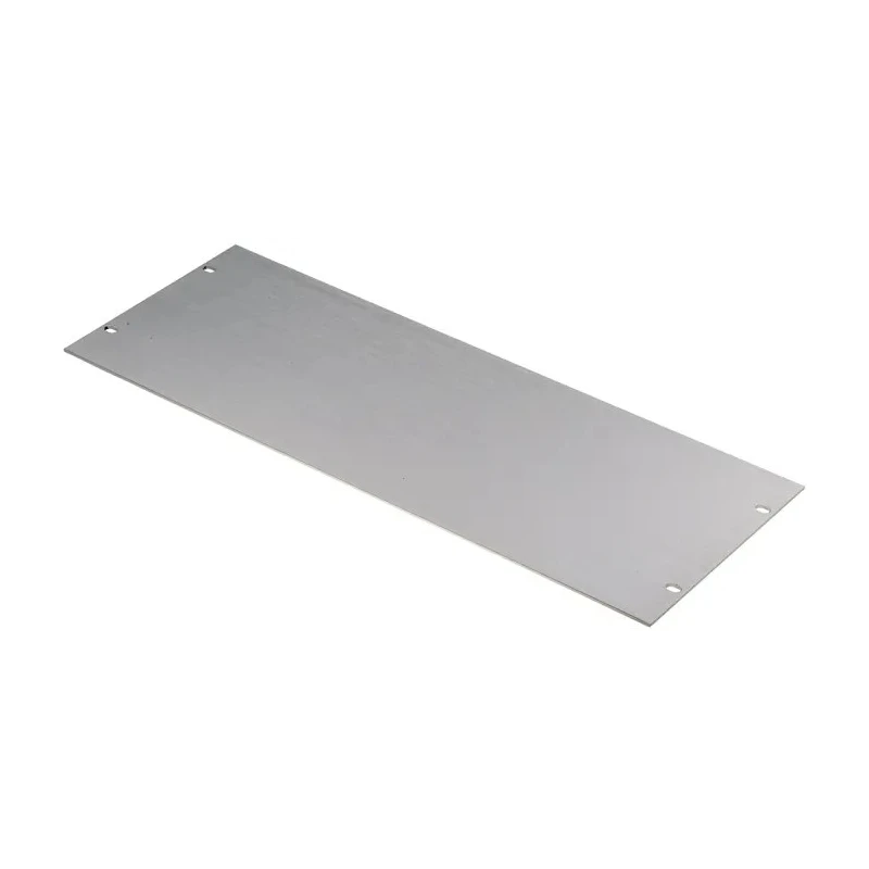 RS PRO Unpainted Aluminium Front Server Rack Panel 4U 482.6 mm x 177 mm 439-3227