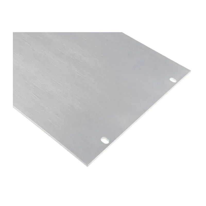 RS PRO Unpainted Aluminium 5U Front Server Rack Cabinet Blanking Panel 482.6 mm x 221.5 mm 439-3233