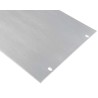RS PRO Unpainted Aluminium 5U Front Server Rack Cabinet Blanking Panel 482.6 mm x 221.5 mm 439-3233