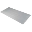 RS PRO Unpainted Aluminium 5U Front Server Rack Cabinet Blanking Panel 482.6 mm x 221.5 mm 439-3233