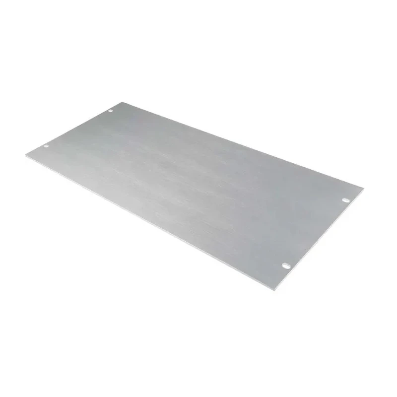 RS PRO Unpainted Aluminium 5U Front Server Rack Cabinet Blanking Panel 482.6 mm x 221.5 mm 439-3233