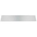 RS PRO Unpainted Aluminium 2U Front Server Rack Cabinet Blanking Panel 482.6 mm x 88.1 mm 439-3205