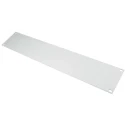 RS PRO Unpainted Aluminium 2U Front Server Rack Cabinet Blanking Panel 482.6 mm x 88.1 mm 439-3205