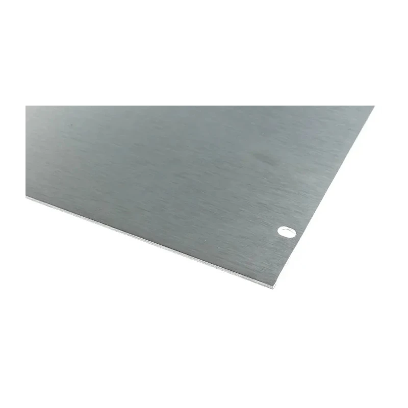 RS PRO Silver Aluminium Front Server Rack Cabinet Blanking Panel 6U 482.6 mm x 265.9 mm 439-3249