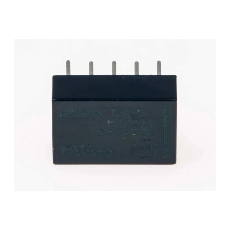Panasonic PCB Signal Relay 24V DC Coil, DPDT Contact Configuration TQ2-24V