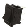ZF SPDT On-On On-On Rocker Switch Panel Black Rectangular Actuator Polyester Housing Panel Mount SRB23A2BBBNN