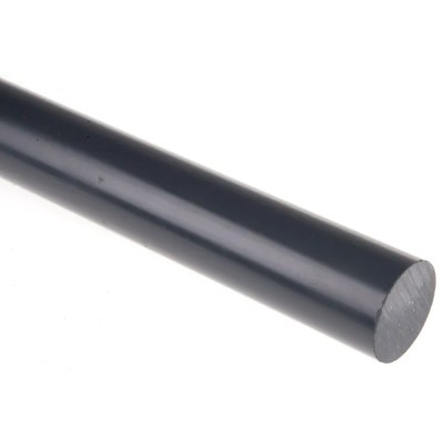 RS PRO Grey Polyvinyl Chloride PVC Rod 1 m Length 30 mm Diameter Tensile Strength 55 MPa Flammability UL 94 V-0 438-6336