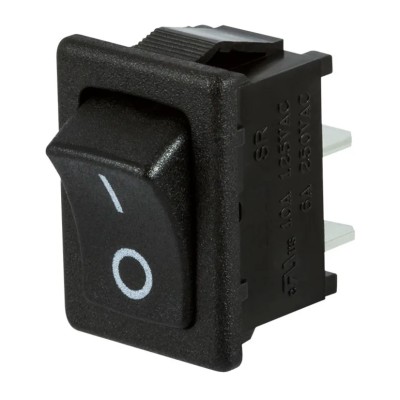 ZF SPST On-Off On-Off Rocker Switch Panel Polyamide 66 Housing IP66 Rated SRB22A2FBBNN