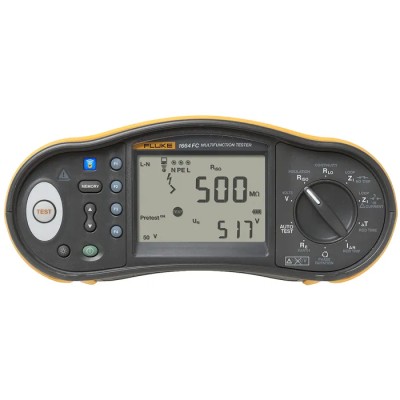 Fluke Multifunction Tester 1kV Insulation Test Voltage, 500V AC/DC Voltage Measurement, Earth Resistance FLK-1664FC UK
