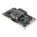 MK Electric Logic Plus 13A Active 2 Gang RCD Socket Flush Switched BS 1363 IP2XD IP41 IP4X 240V AC White 8mm K6231 WHI