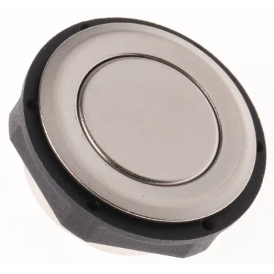 Schurter MCS 19 Series Momentary Push Button Switch Panel Mount 19 mm Cutout SPST 48 V dc 1241.2800