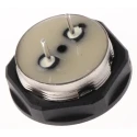 Schurter MCS 19 Series Momentary Push Button Switch Panel Mount 19 mm Cutout SPST 48 V dc 1241.2800