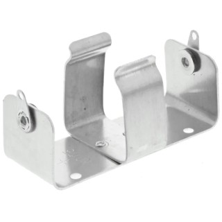Keystone Aluminium Chassis Mount D Battery Holder with Solder Tag Termination 175