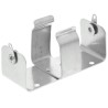 Keystone Aluminium Chassis Mount D Battery Holder with Solder Tag Termination 175