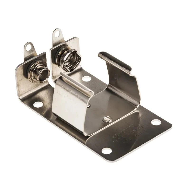 Keystone 9 V PP3 Aluminium Battery Holder Snap-in Mount with Solder Tag 1290