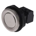 Schurter MCS 19 Series Momentary Push Button Switch SPST Through Hole 19 mm Cutout IP65 IP67 48 V dc/ac 1241.2802