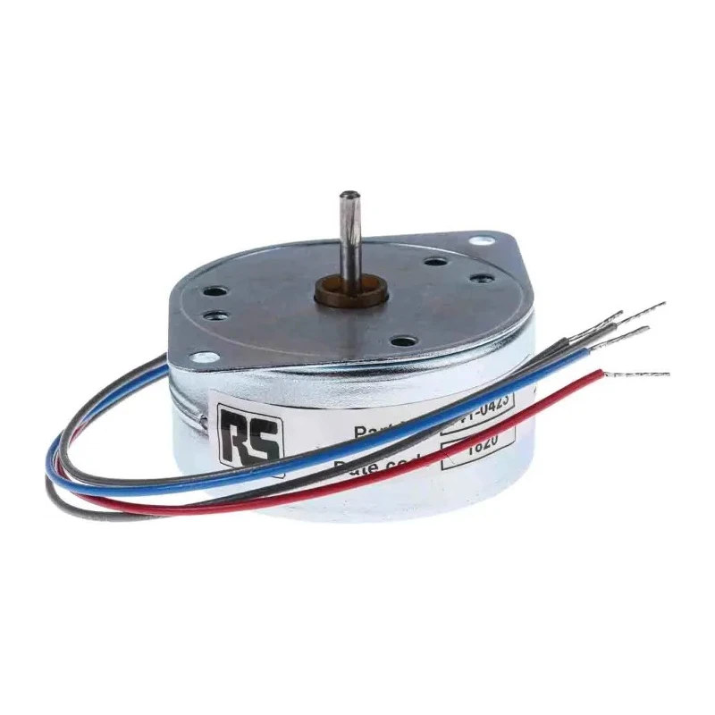 McLennan Servo Supplies Reversible AC Synchronous Motor 1.8W 1 Phase 24-Pole 110V Flange Mounting 9904 111 31813