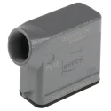 HARTING Han A Range Heavy Duty Power Connector Hood 10A 1 Lever Die Cast Aluminium IP65 09200101541