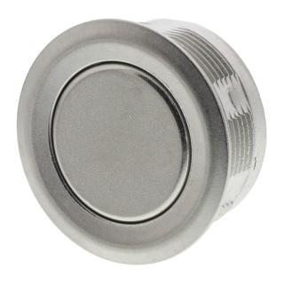 Schurter MCS 19 Series Push Button Switch Panel Mount Momentary Silver Actuator 22.2 mm Cutout SPST 48V DC 1241.2801