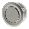 Schurter MCS 19 Series Push Button Switch Panel Mount Momentary Silver Actuator 22.2 mm Cutout SPST 48V DC 1241.2801