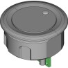 Schurter Illuminated Push Button Switch Panel Mount SPST Red LED 48 V dc/ac Latching 19 mm Cutout 1241.2855.065