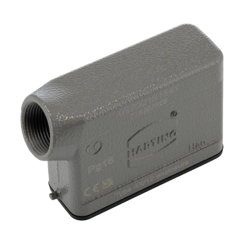HARTING Heavy Duty Power Connector Hood Han A Series 16A Die Cast Aluminium IP65 09200161541