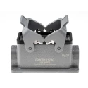 HARTING Han B Range Heavy Duty Power Connector Housing 2 Lever Surface Mount Die Cast Aluminium Body IP65 09300161230