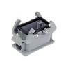 HARTING Han B Range Heavy Duty Power Connector Housing 2 Lever Surface Mount Die Cast Aluminium IP65 09300101231