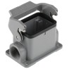 HARTING Han B Range Heavy Duty Power Connector Housing Surface Mount Die Cast Aluminium IP65 1 Lever 6B 09300061251
