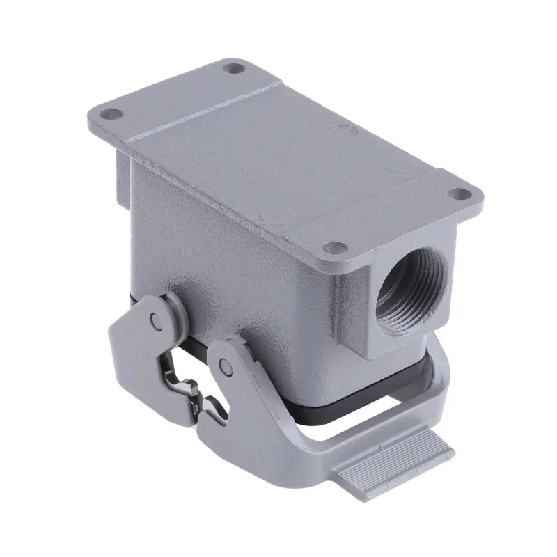 HARTING Han B Range Heavy Duty Power Connector Hood Surface Mount Die Cast Aluminium IP65 2 Lever 10B 09300101271