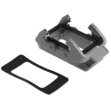 HARTING Han B Range Heavy Duty Power Connector Housing Bulkhead Mount Die Cast Aluminium IP65 09300100301