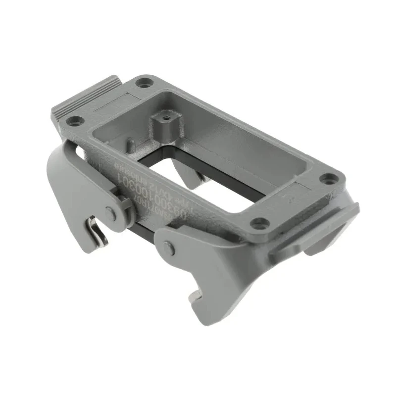 HARTING Han B Range Heavy Duty Power Connector Housing Bulkhead Mount Die Cast Aluminium IP65 09300100301