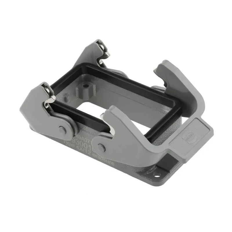 HARTING Han B Range Heavy Duty Power Connector Housing Bulkhead Mount Die Cast Aluminium IP65 09300100301
