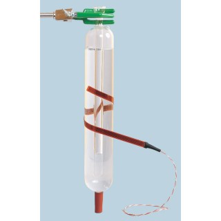 Netsushin RTD Sensor 10 mm Diameter, 50 mm Probe Length, Temperature Range -50°C to 150°C NFR-CF2-0810-50-100S-2-2000TF-A-3