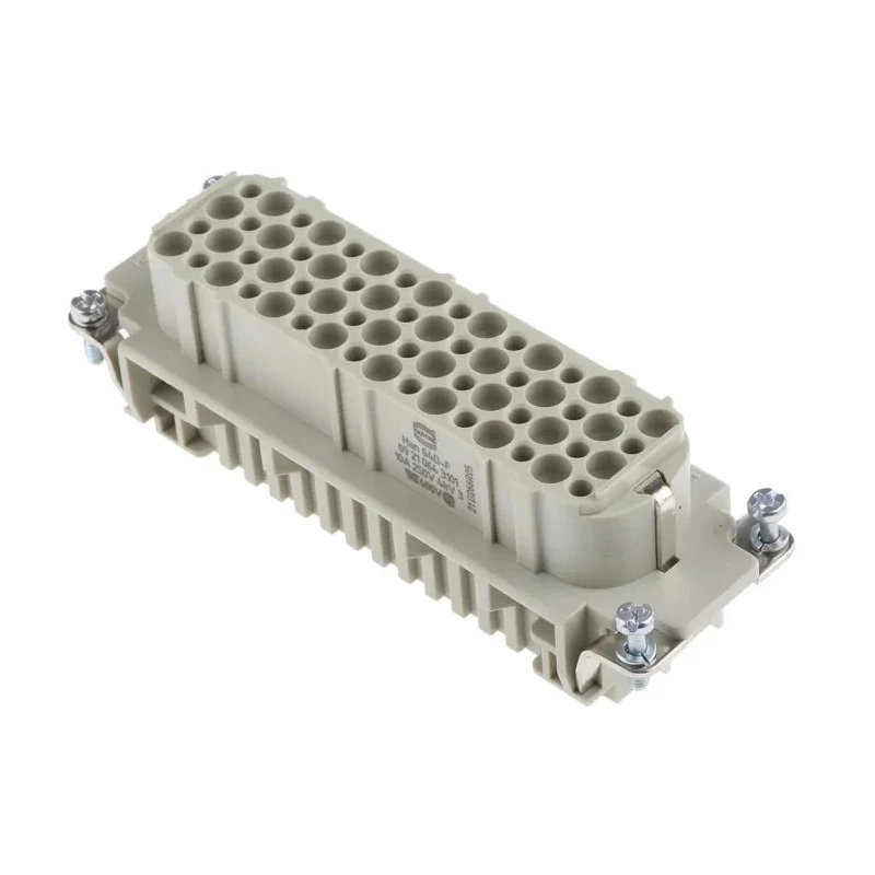 HARTING Heavy Duty Power Connector Insert, 10A, Han D Series Female, 64 Contacts 0921064310102