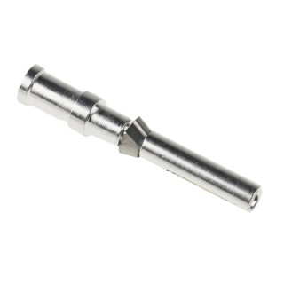 HARTING Han D Female Crimp Contact, 10A Current, 250V Voltage, Silver Plated Copper Alloy, for Heavy Duty Power 09150006201