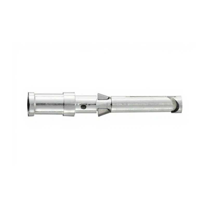 HARTING Han D Female Crimp Contact, 10A Current, 250V Voltage, Silver Plated Copper Alloy, for Heavy Duty Power 09150006201