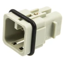 HARTING Heavy Duty Power Connector Insert, 10A, Han D Series Male, 8 Contacts 09210073031