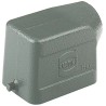HARTING Han B Range Heavy Duty Power Connector Hood, Die Cast Aluminium, IP65, 1 Lever Locking, Size 6B 09300061540