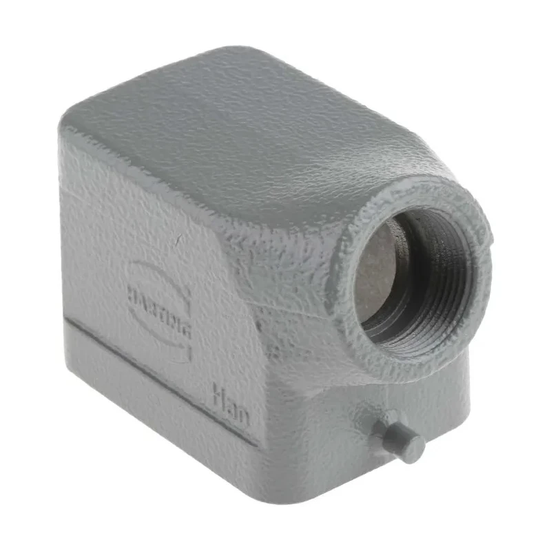 HARTING Han B Range Heavy Duty Power Connector Hood Die Cast Aluminium IP65 1 Lever Locking 09300061541