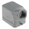HARTING Han B Range Heavy Duty Power Connector Hood Die Cast Aluminium IP65 1 Lever Locking 09300061541