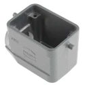 HARTING Han B Range Heavy Duty Power Connector Hood Die Cast Aluminium IP65 1 Lever Locking 09300061541