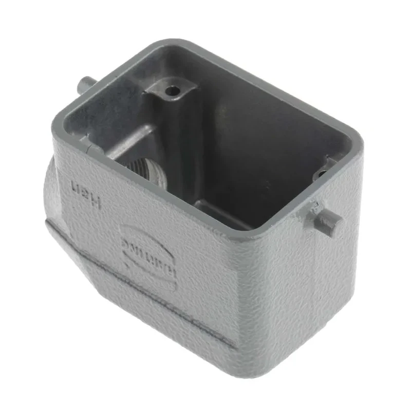 HARTING Han B Range Heavy Duty Power Connector Hood Die Cast Aluminium IP65 1 Lever Locking 09300061541