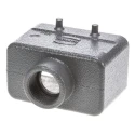 HARTING Han B Range Heavy Duty Power Connector Hood 2 Lever Mount Die Cast Aluminium IP65 10B 09300101421