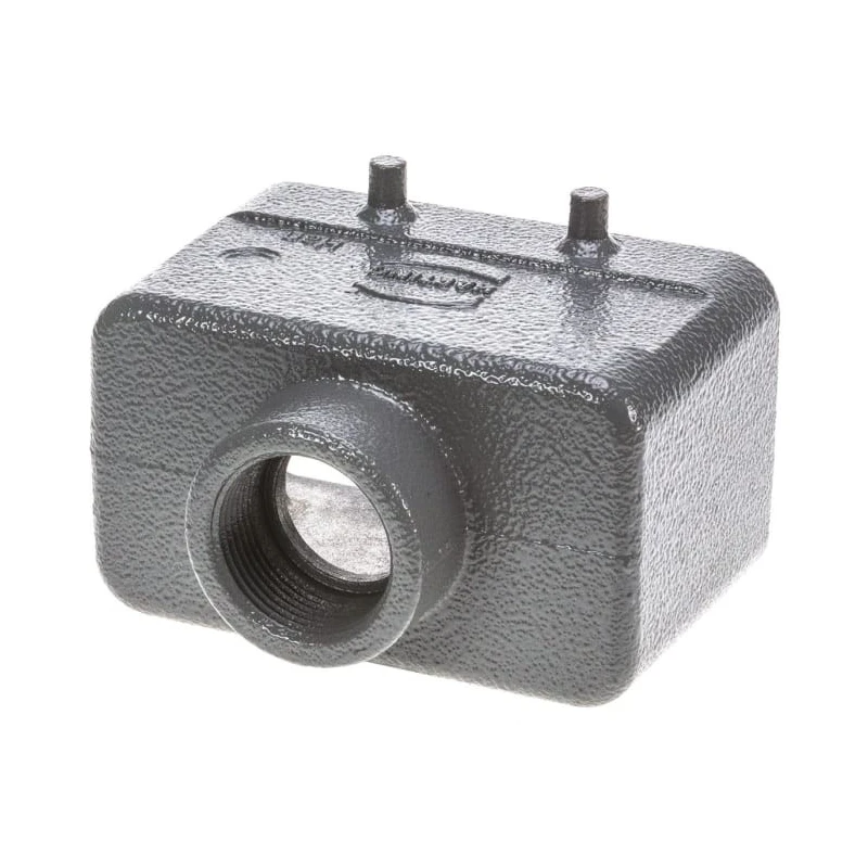 HARTING Han B Range Heavy Duty Power Connector Hood 2 Lever Mount Die Cast Aluminium IP65 10B 09300101421