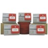 Hoyles Battery Powered Fire Alarm Kit GX32KIT400 with GX32CIE Controller, 100 m Twin Red Cable, 4 Manual Call Points