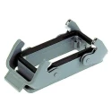 HARTING Han B Range Heavy Duty Power Connector Housing Bulkhead Mount Die Cast Aluminium Body IP65 09300240301